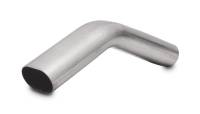 Vibrant Performance 3in Oval (Nominal Size) T304 SS 45 deg VERTICAL Mandrel Bend 6in x 6in leg lengths - Image 1