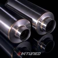 K-Tuned Universal Muffler - Turndown 2.5' Inlet / 3.5' Exit - Image 4