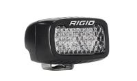 Rigid Industries - RIGID SR-M Series PRO, Flood Diffused, Surface Mount, Black Housing, Single - Image 1