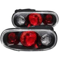 ANZO Headlights, Tail Lights and More  - ANZO 1990-1997 Mazda Miata Taillights Black - Image 1