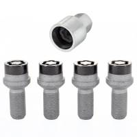 McGard - McGard Wheel Lock Bolt Set - 4pk. (Radius Seat) M14X1.5 / 17mm Hex / 27.0mm Shank Length - Black - Image 2