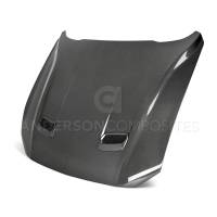 Anderson Composites - Anderson Composites 18-20 Ford Mustang Double Sided Type-OE Carbon Fiber Hood - Image 1