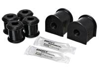 Energy Suspension - Energy Suspension 00-04 Dodge Dakota 4WD / 00-03 Durango 4WD Black 15mm Rear Sway Bar Bushing Set - Image 1