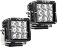 Rigid Industries - RIGID D-XL PRO LED Light, Spot Optic, Surface Mount, Black Housing, Pair - Image 1