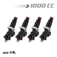 BLOX Racing - BLOX Racing Eco-Fi Street Injectors 1000cc/min w/1in Adapter Honda B/D/H Series (Set of 4) - Image 1