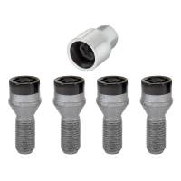 McGard - McGard Wheel Lock Bolt Set - 4pk. (Cone Seat) M14X1.25 / 17mm Hex / 27.3mm Shank Length - Black - Image 2