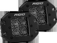 Rigid Industries - RIGID D-Series PRO Midnight Edition, Spot Diffused, Flush Mount, Pair - Image 2