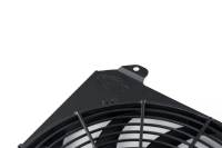 CSF Radiators - CSF 92-00 Honda Civic All-Aluminum Fan Shroud w/12in SPAL Fan - Black Finish - Image 2