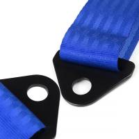 Spec'D Tuning Products - Spec-D Universal Blue 4 Point Racing Seat Belt Buckle Safety Harness - Image 4