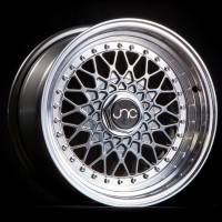 JNC Wheels Rim JNC004 Gunmetal Machined Lip 18x8.5 4x100/4x114.3 ET30