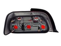 ANZO Headlights, Tail Lights and More  - ANZO 1992-1998 BMW 3 Series E36 Coupe/Convertable Taillights Red/Clear - Image 2