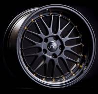 JNC Wheels - JNC Wheels Rim JNC005 Black Gold Rivets 18X10 5X112 ET25 66.66CB - Image 1