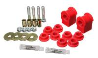 Energy Suspension - Energy Suspension 2005-07 Ford F-250/F-350 SD 2/4WD Rear Sway Bar Bushing Set - 1-1/8inch - Red - Image 1