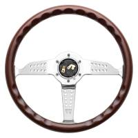 Momo - Momo Super Grand Prix Steering Wheel 350 mm - Mahogany Wood/Pol Spokes - Image 2