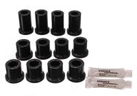 Energy Suspension 84-85 Toyota 4Runner 2 & 4WD Black Front Leaf Spring Bushing Set