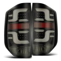 AlphaRex - AlphaRex 14-20 Toyota Tundra PRO-Series LED Tail Lights Jet Black - Image 1