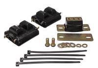 Energy Suspension - Energy Suspension 73-92 Chevrolet Camaro Black Motor and Transmision Mounts; Zinc Finish - Image 1