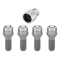 McGard - McGard Wheel Lock Bolt Set - 4pk. (Cone Seat) M14X1.25 / 17mm Hex / 27.3mm Shank Length - Chrome - Image 2