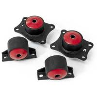 Innovative Mounts - Innovative 00-09 Honda S2000 F-Series Black Steel Mounts 85A Bushings (Rear Diff Mounts OEM Diff) - Image 2