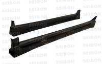 Seibon Carbon - Seibon CW-style carbon fiber side skirts for 2002-2003 Subaru Impreza/WRX - Image 1