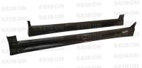 Seibon Carbon - Seibon CW-style carbon fiber side skirts for 2002-2003 Subaru Impreza/WRX - Image 3