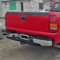 Spec'D Tuning Products - Spec-D 1999-2007 Chevrolet Silverado/GMC Sierra Fleetside Chrome Stainless Steel Factory Style Replacement Rear Step Bumper - Image 2