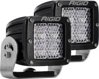 Rigid Industries - RIGID D-Series PRO LED Light, Diffused Lens, Heavy Duty, Black Housing, Pair - Image 2