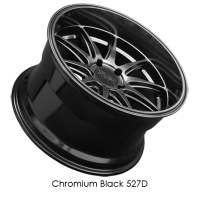 XXR Wheels - XXR Wheel Rim 527D 18x9 5x114.3 ET35 73.1CB Chromium Black - Image 2