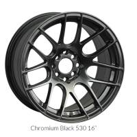 XXR Wheels - XXR Wheel Rim 530 16X8 4x100/4x114.3 ET20 73.1CB Chromium Black - Image 1