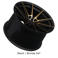 XXR Wheels - XXR Wheels Rim 567 18x8.5 5x108/5x112 ET35 73.1CB Bronze & Black - Image 2