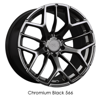 XXR Wheels - XXR Wheels Rim 566 18x8.5 5x114.3 ET35 73.1CB Chromium Black - Image 1