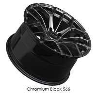 XXR Wheels - XXR Wheels Rim 566 18x8.5 5x114.3 ET35 73.1CB Chromium Black - Image 2