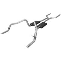 Flowmaster - Flowmaster 70-74 Cam/Fbird American Thunder Header-Back System - Dual Rear Exit - Image 1