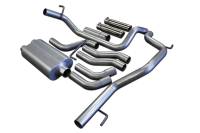 Flowmaster - Flowmaster 06-08 Ram 1500 Hemi American Thunder Cat-Back Exhaust System - Dual Rear/Side Exit - Image 1