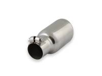 Flowmaster - Flowmaster Exhaust Tip - 3.50 In. Rolled Angle Polished Ss Fits 2.25 In. Tubing (Clamp On) - Image 2