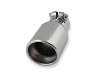 Flowmaster - Flowmaster Exhaust Tip - 3.50 In. Rolled Angle Polished Ss Fits 2.25 In. Tubing (Clamp On) - Image 3