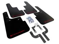 Rally Armor - Rally Armor 10+ Mitsubishi Outlander Sport/ASX/RVR UR Black Mud Flap w/ Red Logo - Image 1