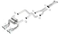 Borla - Borla 06-11 Chevrolet Corvette ZR1/Z06 6.2/7.0L 8cyl ATAK SS Catback Exhaust - Image 1