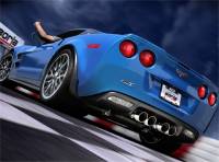 Borla - Borla 06-11 Chevrolet Corvette ZR1/Z06 6.2/7.0L 8cyl ATAK SS Catback Exhaust - Image 2