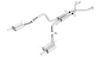 Borla - Borla 11-12 Ford Mustang GT/Shelby GT500 5.0L/5.45L 8cyl SS Catback Exhaust + inXin Pipe - Image 1