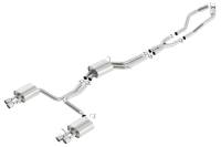 Borla - Borla 10-13 Audi S4 3.0L AT/MT AWD Dual Split Rear Exit SS Catback Exhaust - Image 1