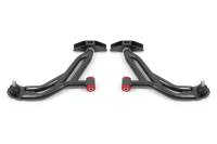 BMR Suspension 05-14 Ford Mustang Lower A-Arms - Black Hammertone - Non-Adjustable