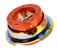 NRG Innovations Quick Release Gen 2.8 - Orange Body / Neochrome Ring