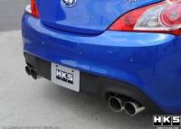 HKS 10+ Genesis V6 & 2.0L Turbo Legamax Premium Rear Section Exhaust