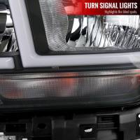 Spec'D Tuning Products - Spec-D 2019-2022 Dodge RAM 2500/3500/4500/5500 LED Bar Factory Style Headlights (Matte Black Housing/Clear Lens) - Image 3