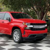 Spec'D Tuning Products - Spec-D 2019-2022 Chevrolet Silverado 1500 WT Glossy Black Honeycomb Hood Grille w/ Chrome Trim - Image 6