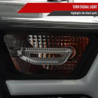 Spec'D Tuning Products - Spec-D 2019-2022 Dodge RAM 1500 Animated LED Bar Factory Style Headlights (Matte Black Housing/Smoke Lens) - Image 3