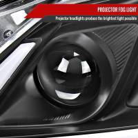 Spec'D Tuning Products - Spec-D 2008-2013 Infiniti G37/2014-2015 Q60 Coupe/Convertible Sequential Switchback LED Turn Signal Projector Headlights (Matte Black Housing/Clear Lens) - Image 2