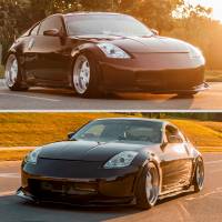 Spec'D Tuning Products - Spec-D 2003-2005 Nissan 350Z Projector Headlights w/ SMD LED Light Strip (Chrome Housing/Clear Lens) - Image 5