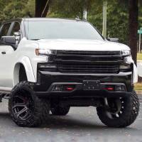 Spec'D Tuning Products - Spec-D 2019-2022 Chevrolet Silverado 1500/2020-2022 Silverado 2500HD/3500HD LED Fog Lights Kit (Matte Black Housing/Clear Lens) - Image 7